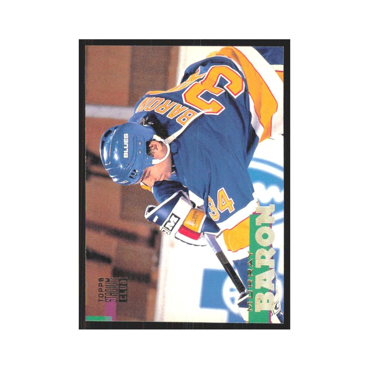 1994 Stadium Club Murray Baron St. Louis Blues #168