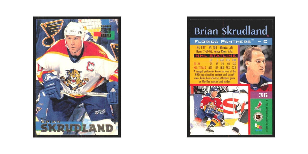1994 Stadium Club Brian Skrudland Florida Panthers #36