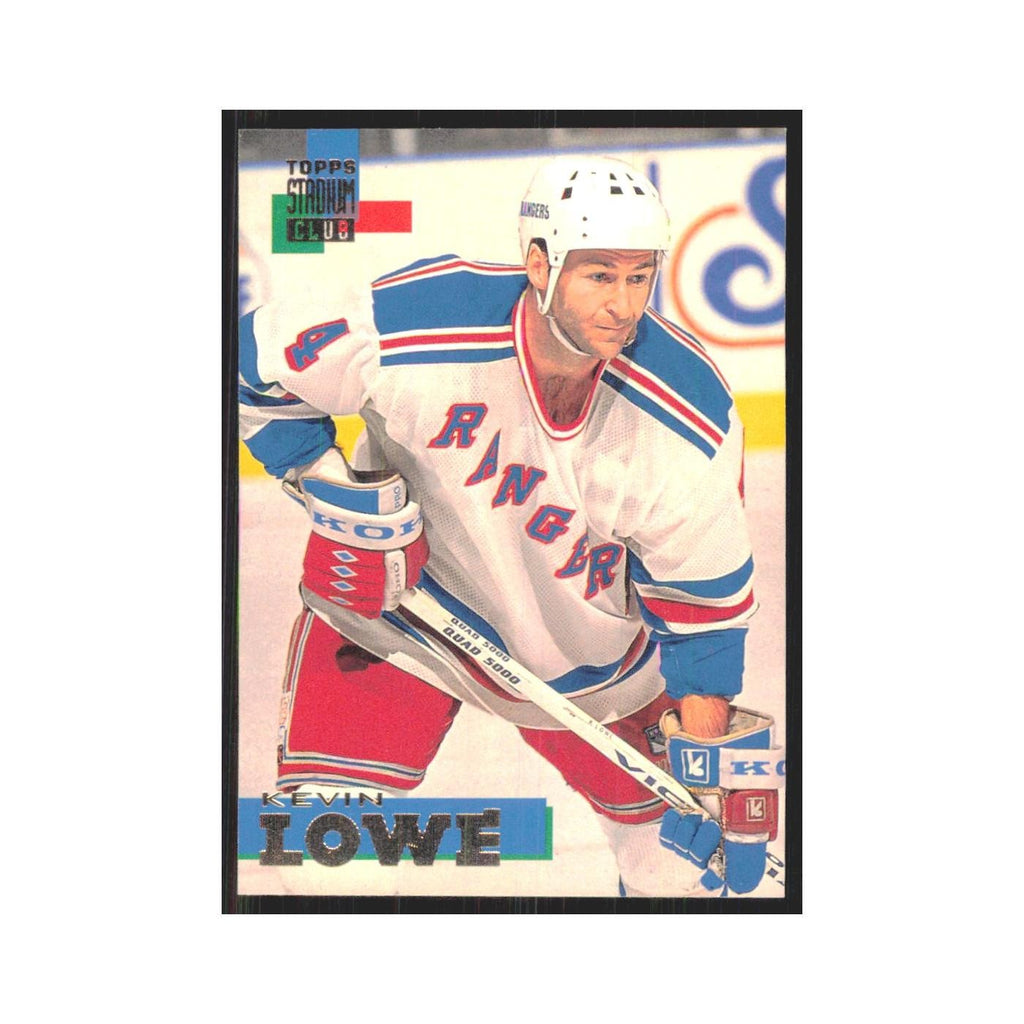 1994 Stadium Club Kevin Lowe New York Rangers #173