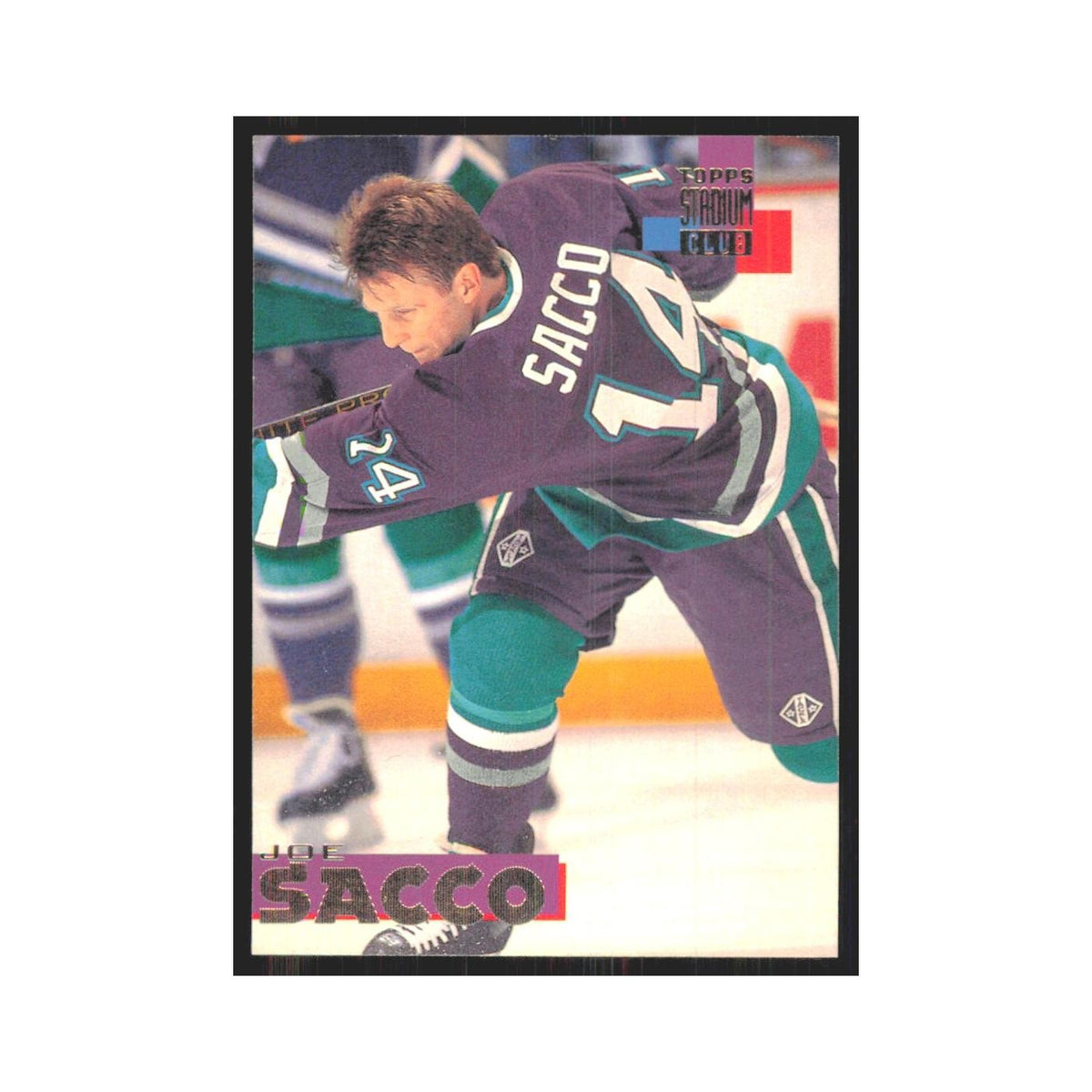 1994 Stadium Club Joe Sacco Anaheim Mighty Ducks #161