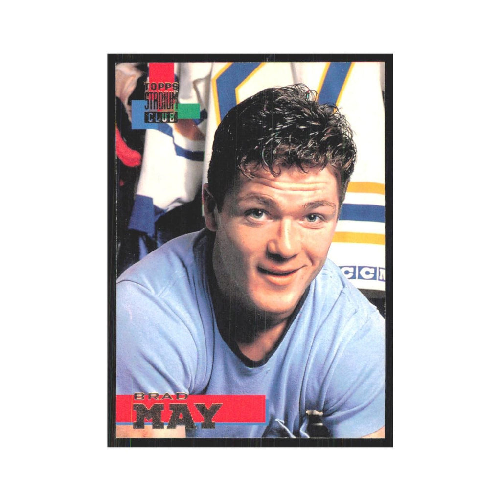 1994 Stadium Club Brad May Buffalo Sabres #2
