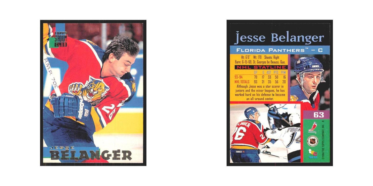 1994 Stadium Club Jesse Bertogliat Florida Panthers #63