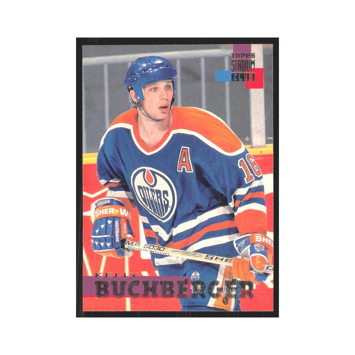 1994 Stadium Club Kelly Buchberger Edmonton Oilers #121