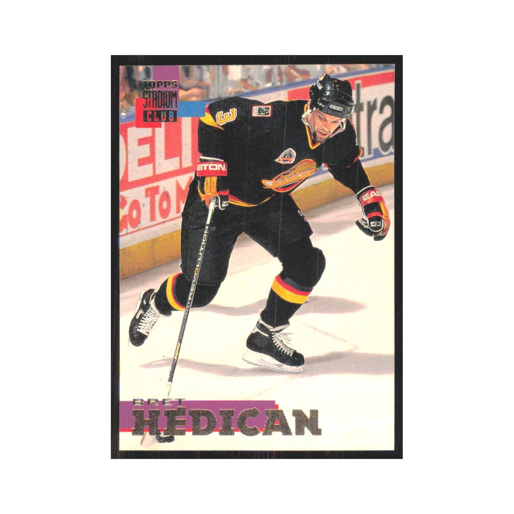 1994 Stadium Club Bret Hedican Vancouver Canucks #27