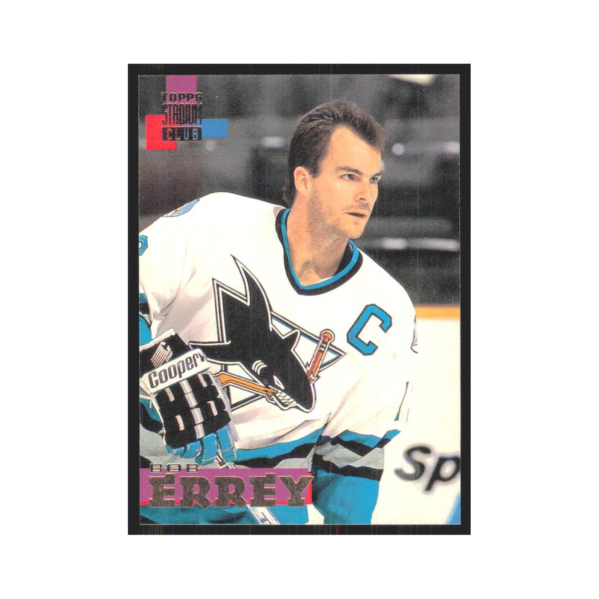 1994 Stadium Club Bob Errey San Jose Sharks #37