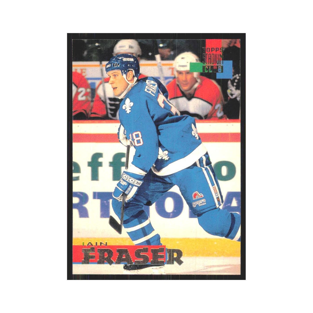 1994 Stadium Club Iain Fraser Quebec Nordiques #32