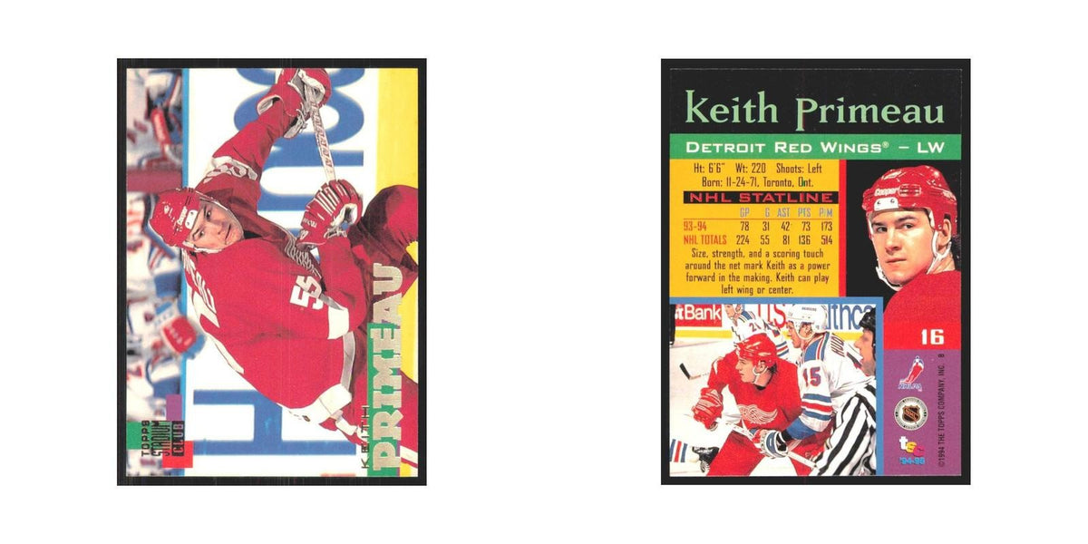 1994 Stadium Club Keith Primeau Detroit Red Wings #16