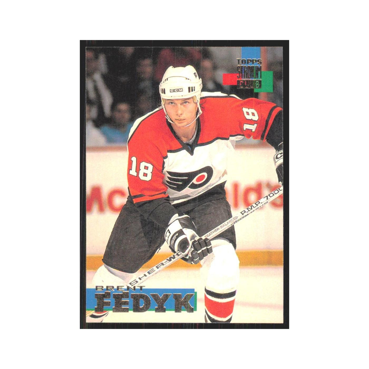 1994 Stadium Club Brent Fedyk Philadelphia Flyers #169
