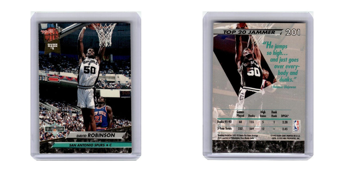 1993 Ultra David Robinson Spurs #201