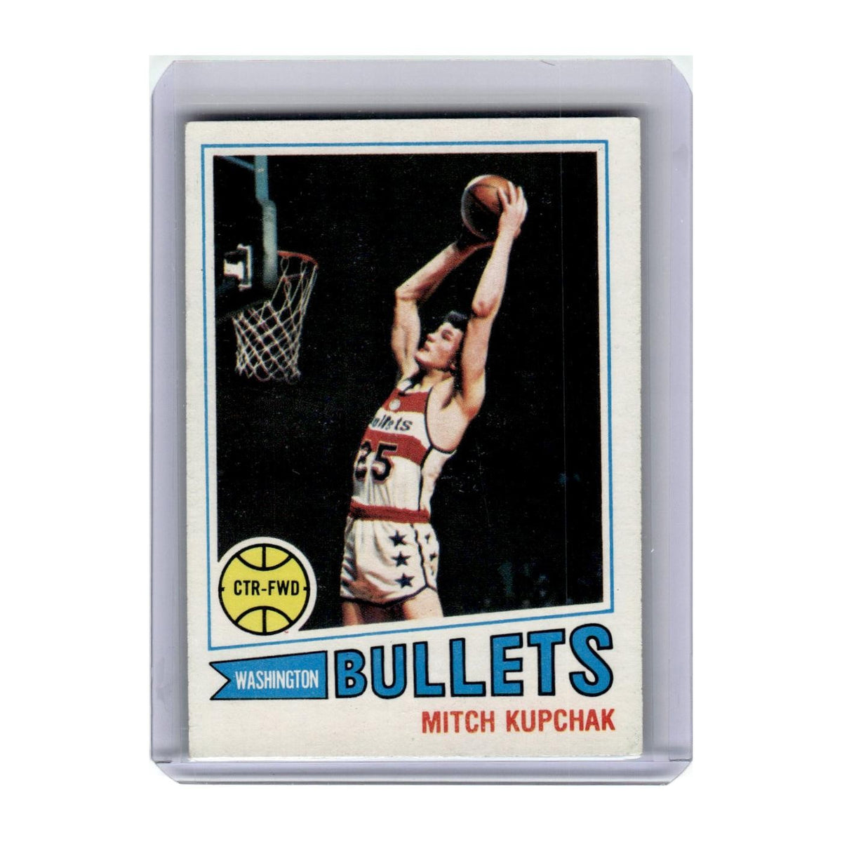 1977 Topps Mitch Kupchak Washington Bullets #128