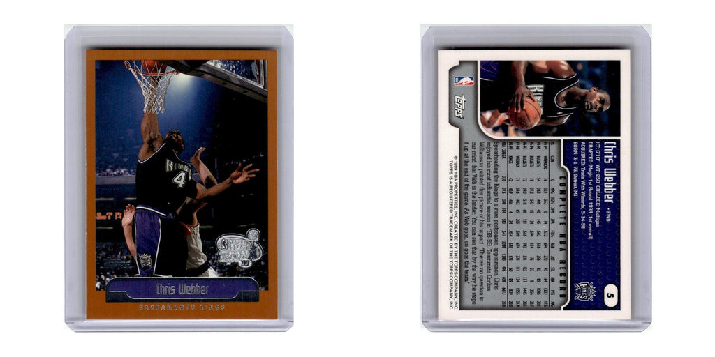 1999 Topps Chris Webber Kings #5