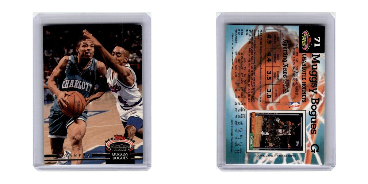 1992 Stadium Club Muggsy Bogues Hornets #71