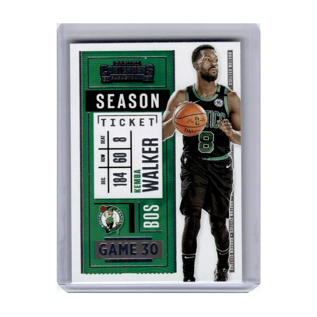 2020 Panini Contenders Kemba Walker Celtics #86