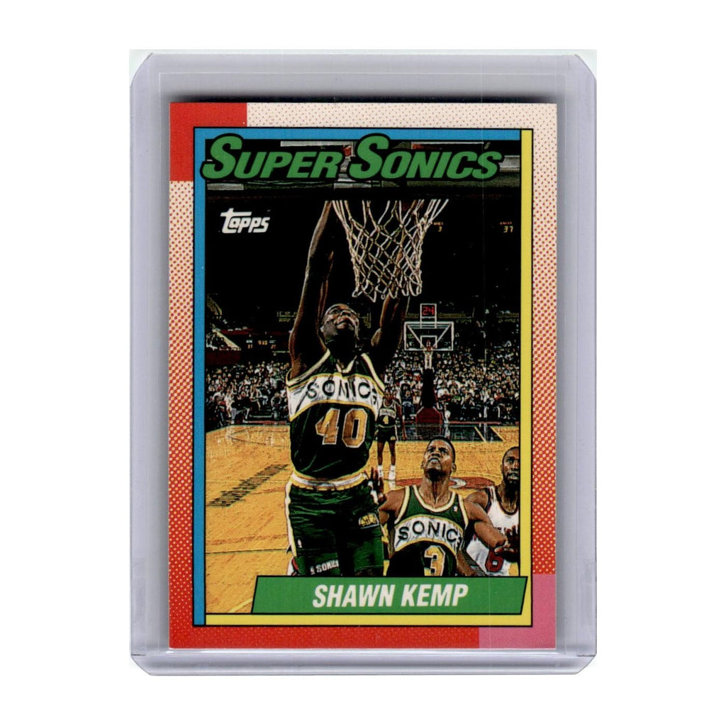 1992 Topps Archives Shawn Kemp Seattle SuperSonics #136