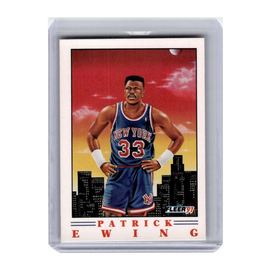 1991 Fleer Pro-Visions Patrick Ewing Knicks #4