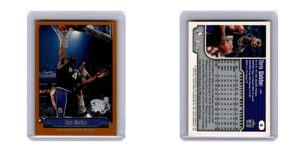 1999 Topps Chris Webber Kings #5