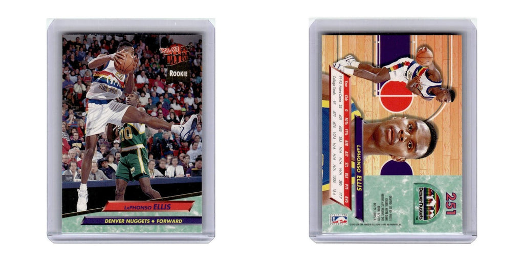 1992 Ultra LaPhonso Ellis RC Nuggets #251