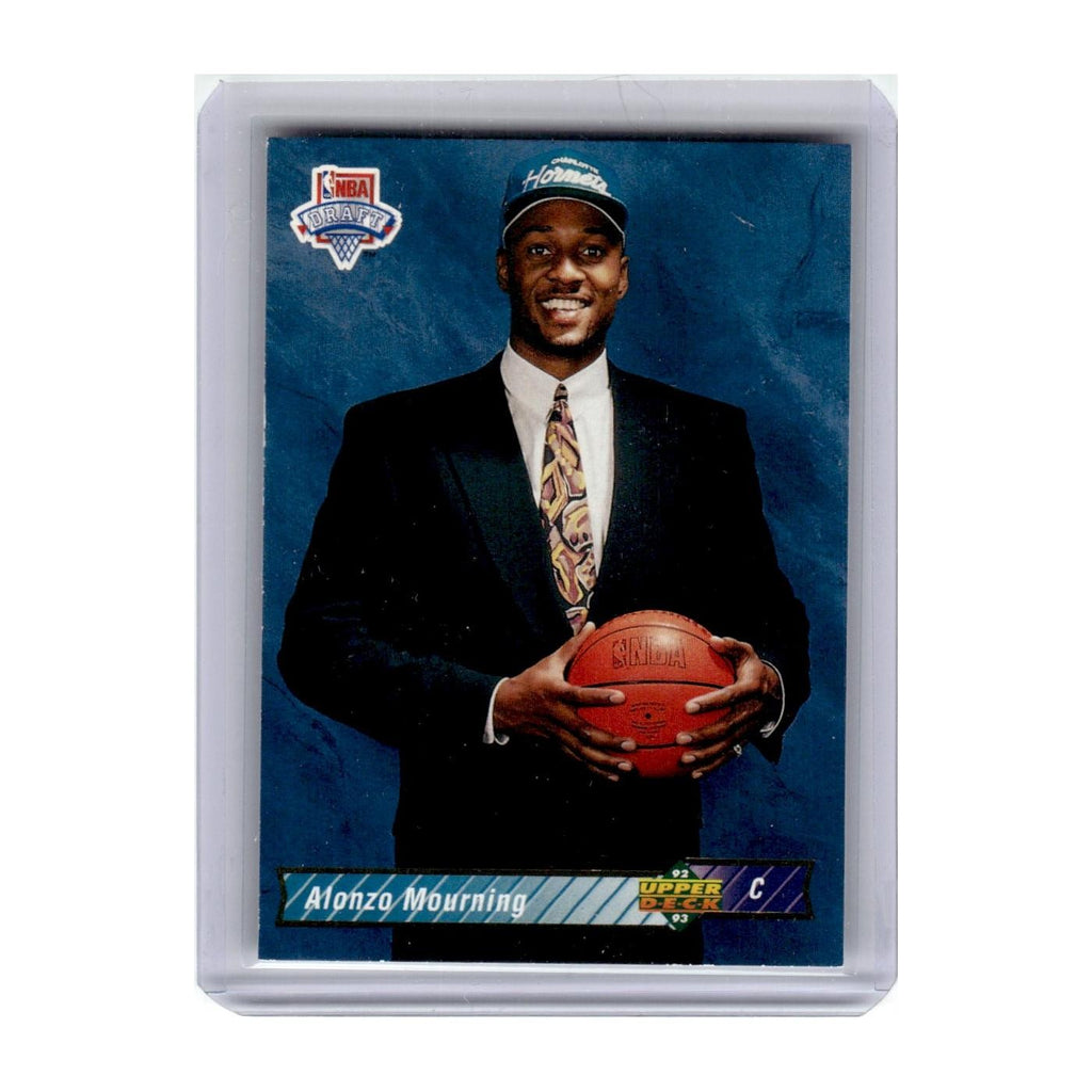 1992 Upper Deck Alonzo Mourning RC Hornets #2