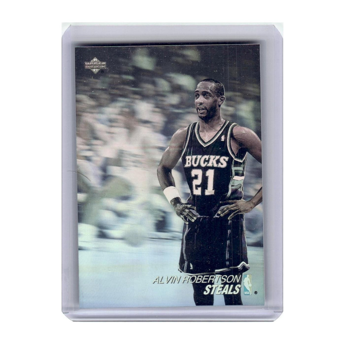 1991 Upper Deck Alvin Robertson Bucks #AW2