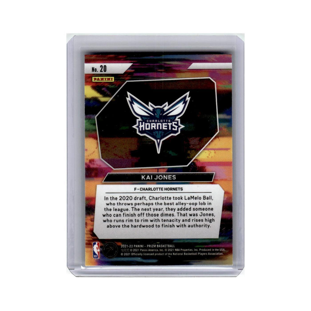Kai Jones Rookie 2021 Panini Prizm Instant Impact #20 Charlotte Hornets NM