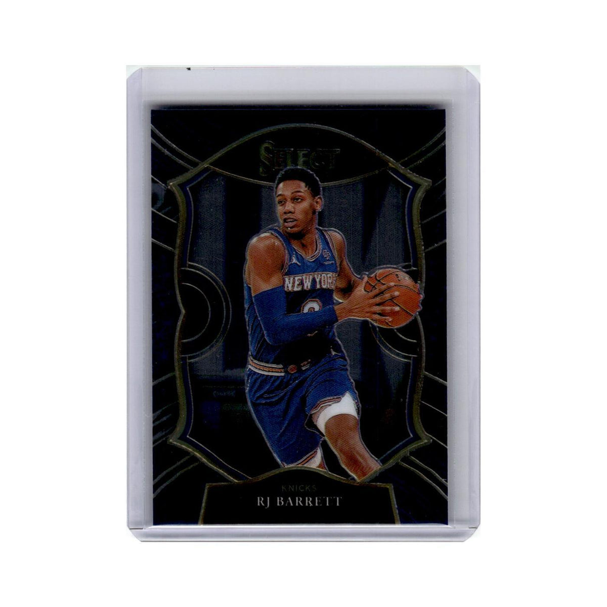 RJ Barrett 2020 Panini Select #40 New York Knicks Basketball Card NM