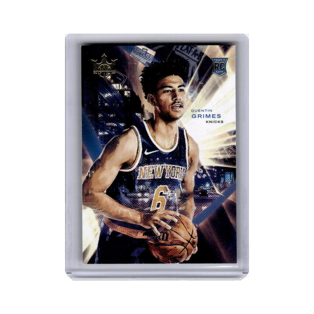 Quentin Grimes Rookie 2021 Panini Court Kings #94 New York Knicks NM