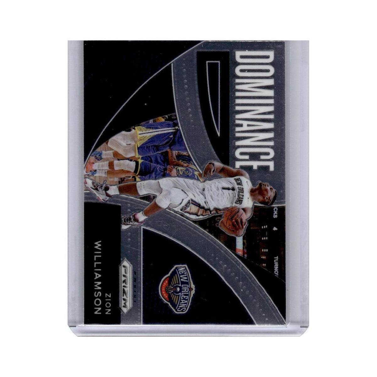 Zion Williamson 2021 Panini Prizm Dominance #17 New Orleans Pelicans NM