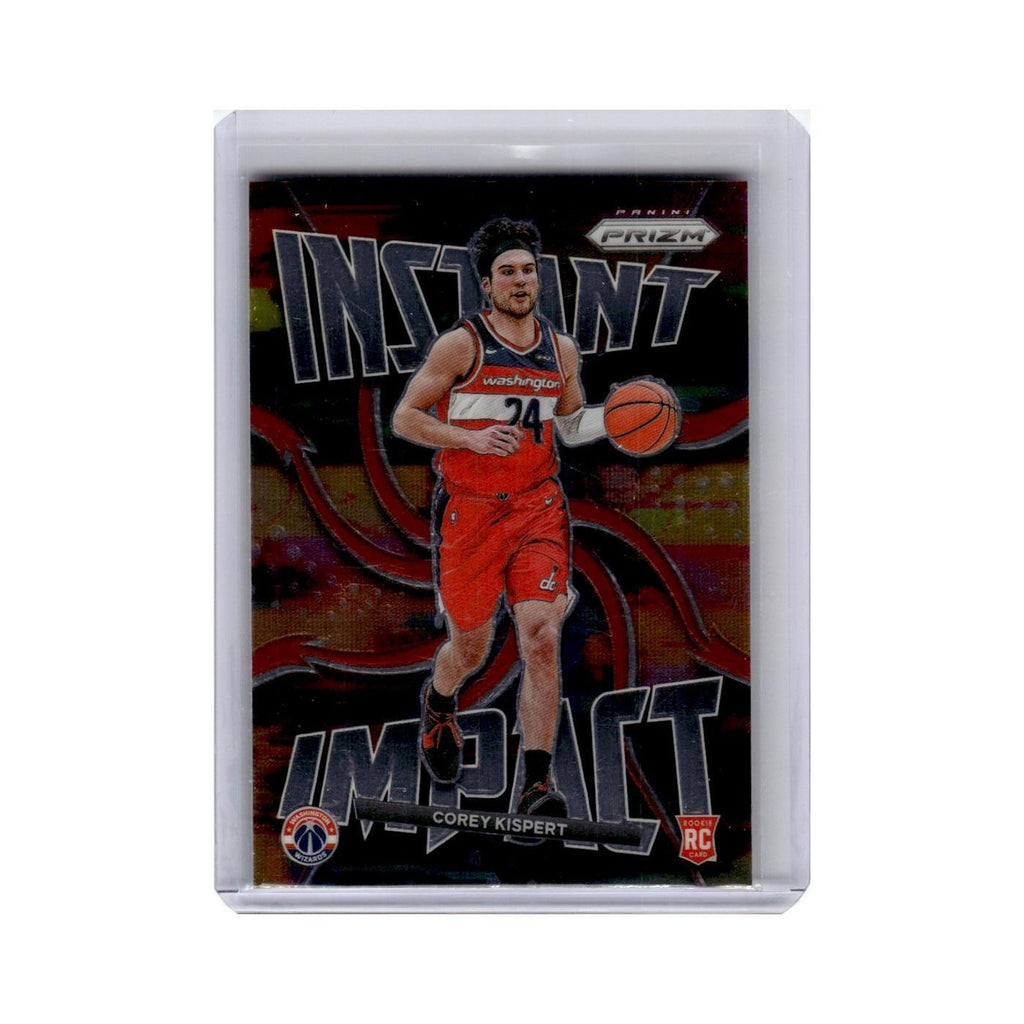 Corey Kispert Rookie 2021 Panini Prizm Instant Impact #14 Washington Wizards NM