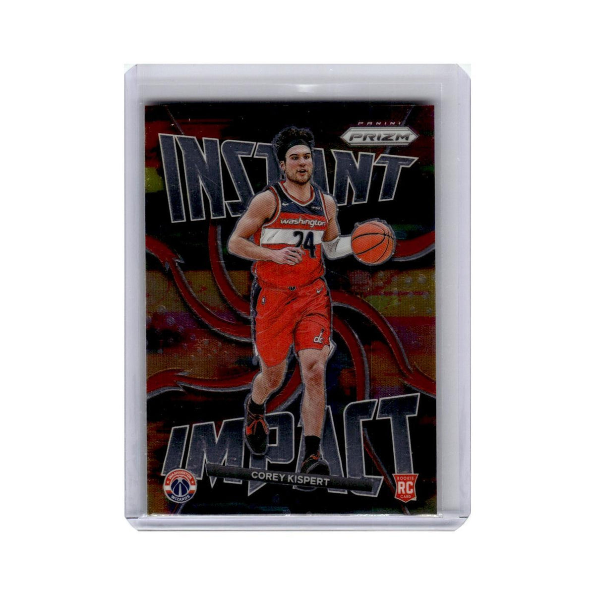 Corey Kispert Rookie 2021 Panini Prizm Instant Impact #14 Washington Wizards NM