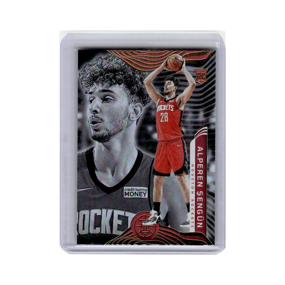 Alperen Sengun Rookie 2021 Panini Illusions #166 Houston Rockets NM