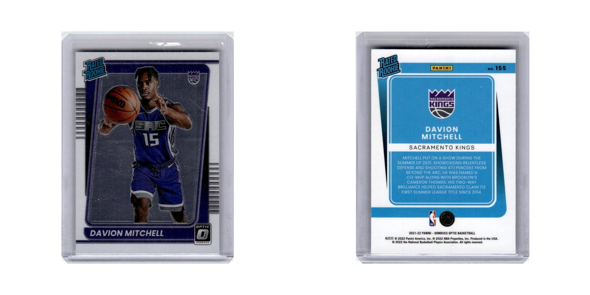 Davion Mitchell 2021 Donruss Optic Rated Rookie #155 Sacramento Kings NM