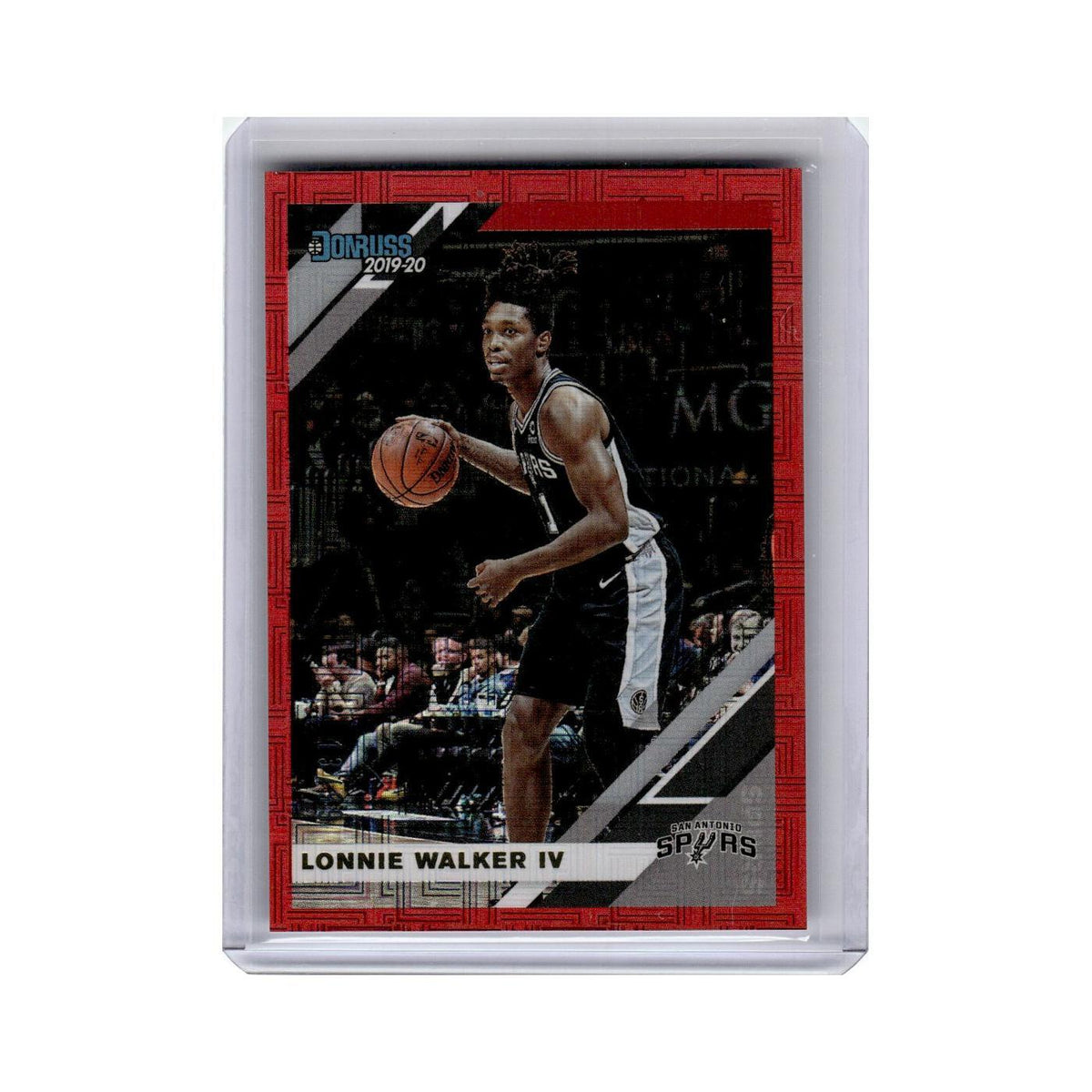 Lonnie Walker IV 2019 Donruss #181 San Antonio Spurs Basketball Card NM