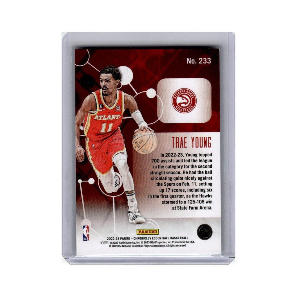 Trae Young 2022 Panini Chronicles Essentials #233 Atlanta Hawks NM