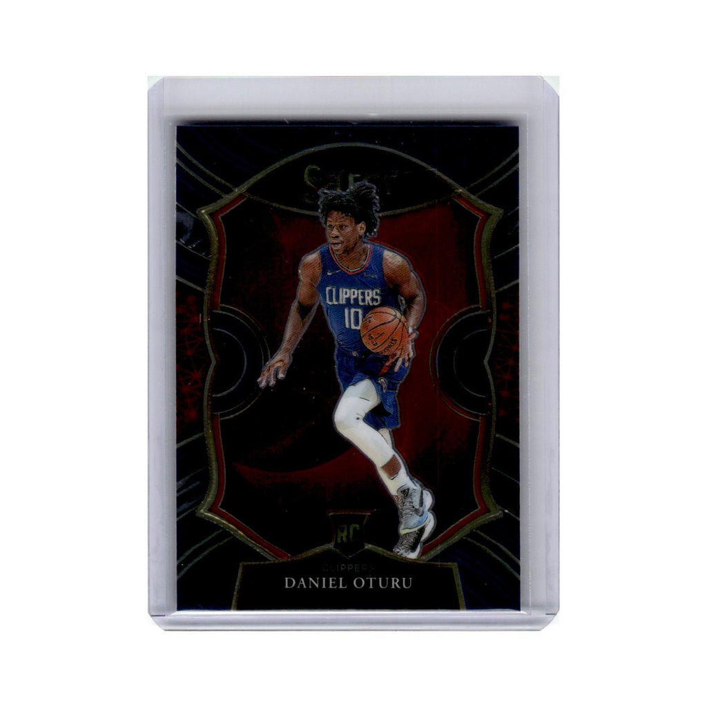Daniel Oturu Rookie 2020 Panini Select #93 Los Angeles Clippers NM