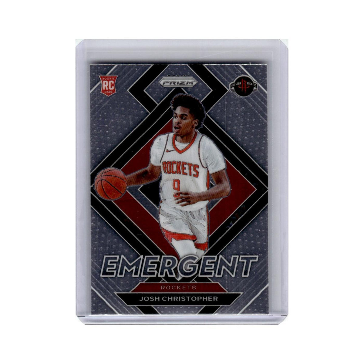 Josh Christopher Rookie 2021 Panini Prizm Emergent #24 Houston Rockets NM