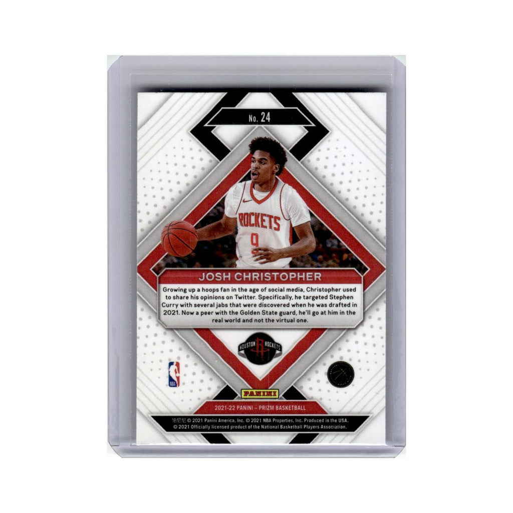 Josh Christopher Rookie 2021 Panini Prizm Emergent #24 Houston Rockets NM