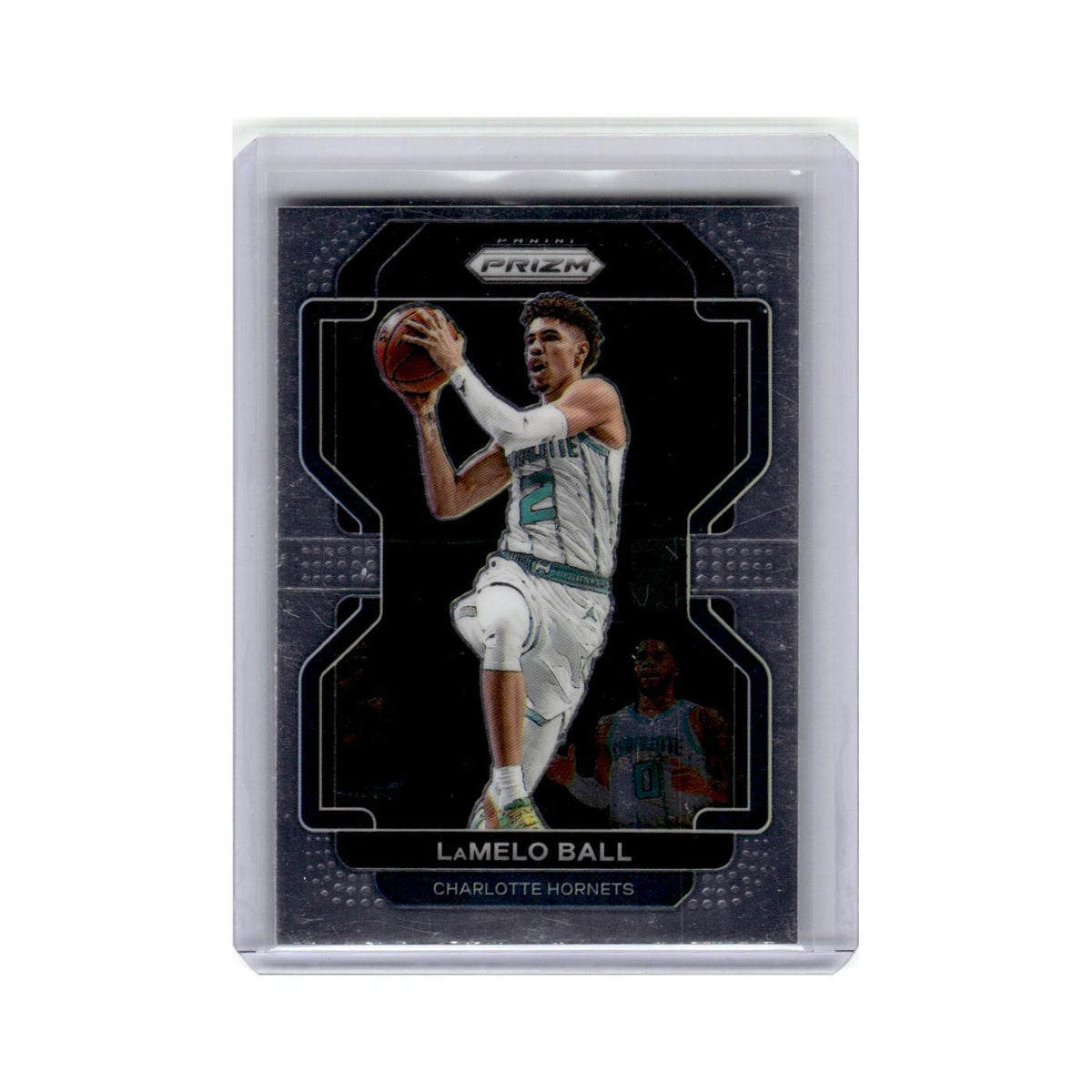 LaMelo Ball 2021 Panini Prizm #185 Charlotte Hornets Basketball Card NM