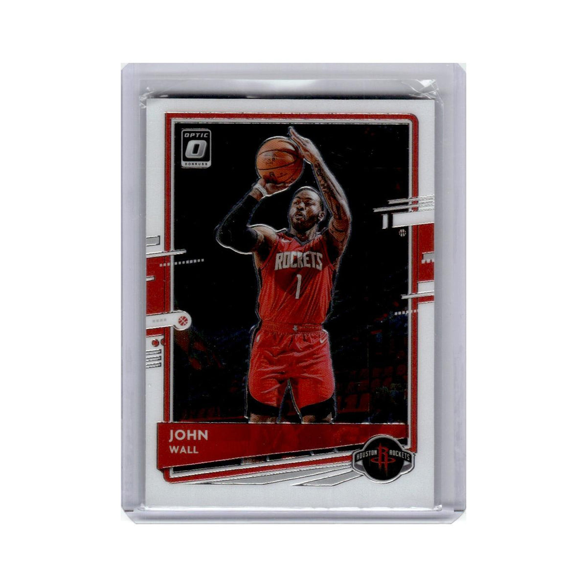 John Wall 2020 Donruss Optic #53 Houston Rockets Basketball Card NM