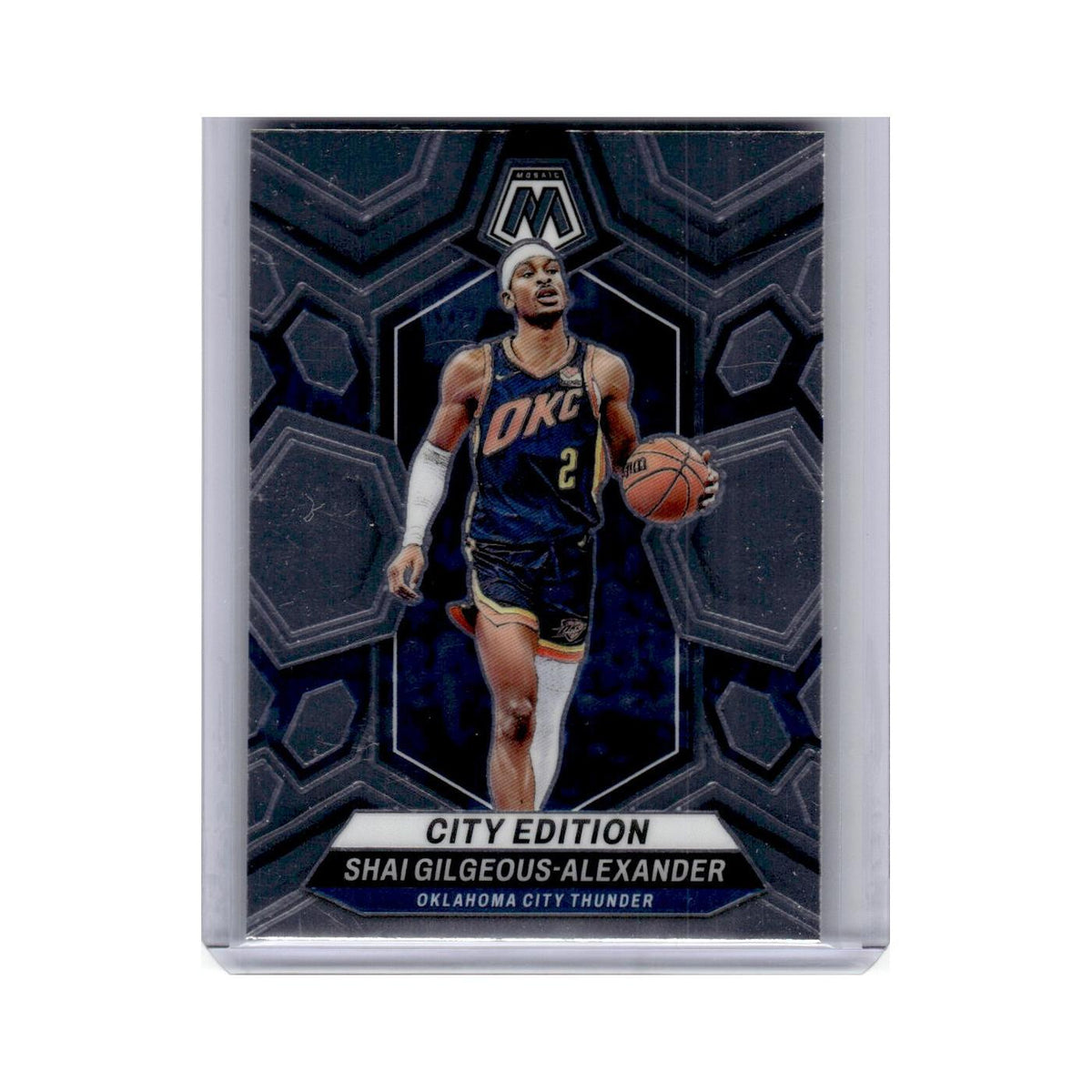 Shai Gilgeous-Alexander 2023 Panini Mosaic City Edition #272 Thunder NM