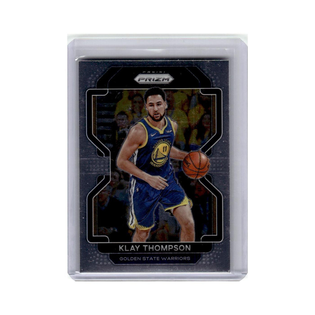 Klay Thompson 2021 Panini Prizm #92 Golden State Warriors Basketball Card NM