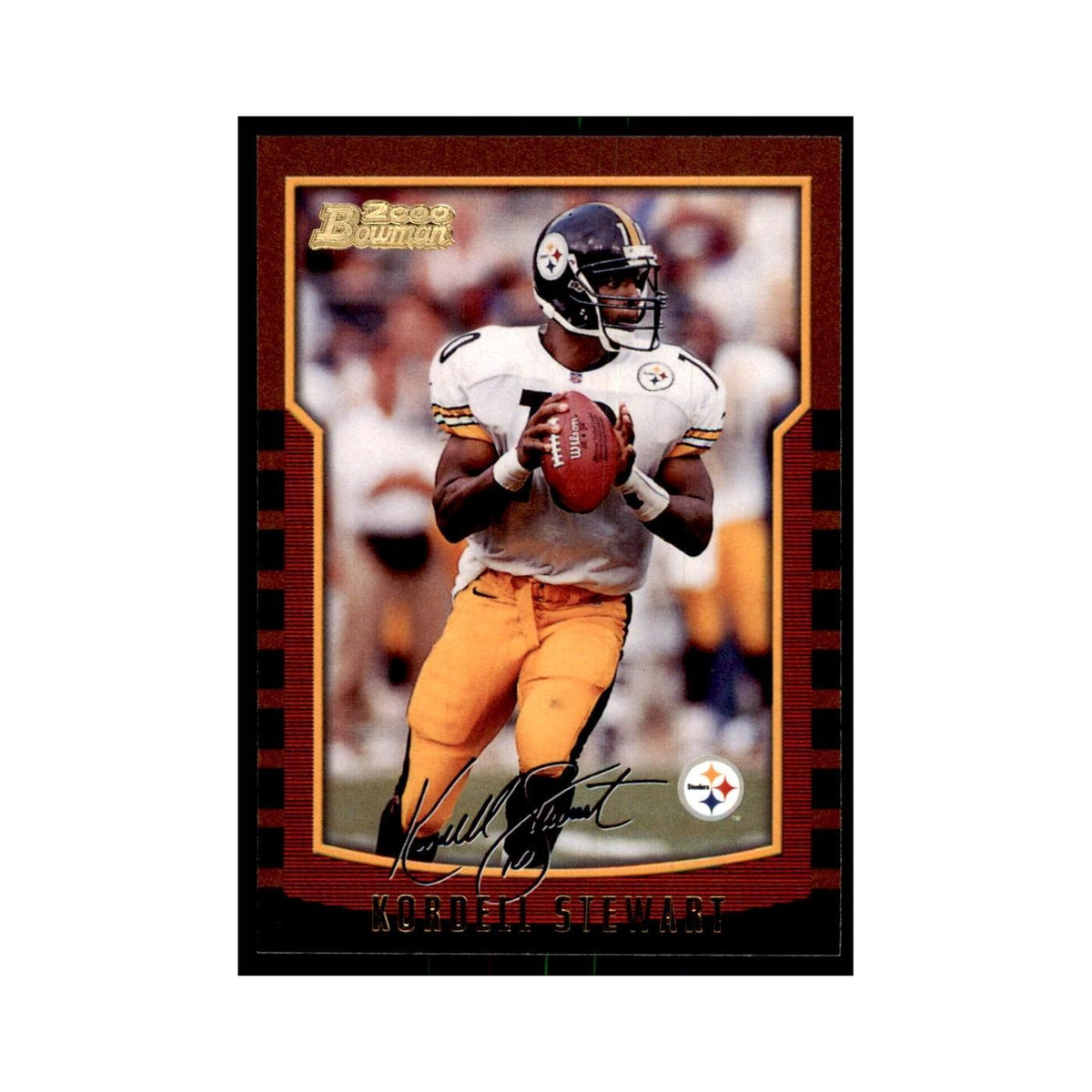2000 Bowman Kordell Stewart Football Cards #80