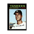 1971 Topps (Damaged) Gary Waslewski Yankees #277