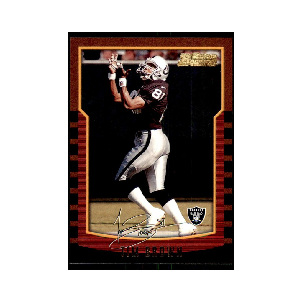 2000 Bowman Tim Brown Football Cards #22