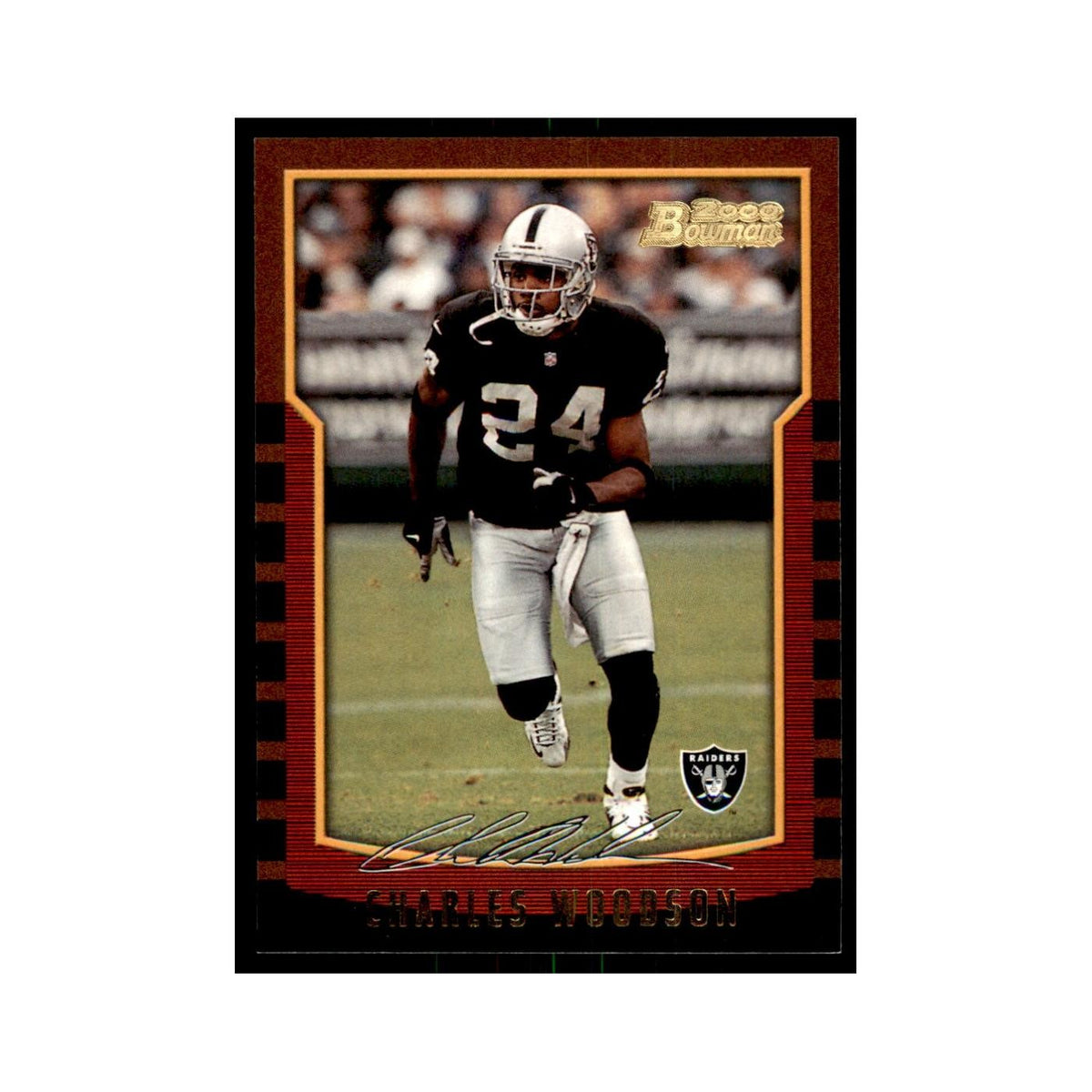 2000 Bowman Charles Woodson Football Cards #12