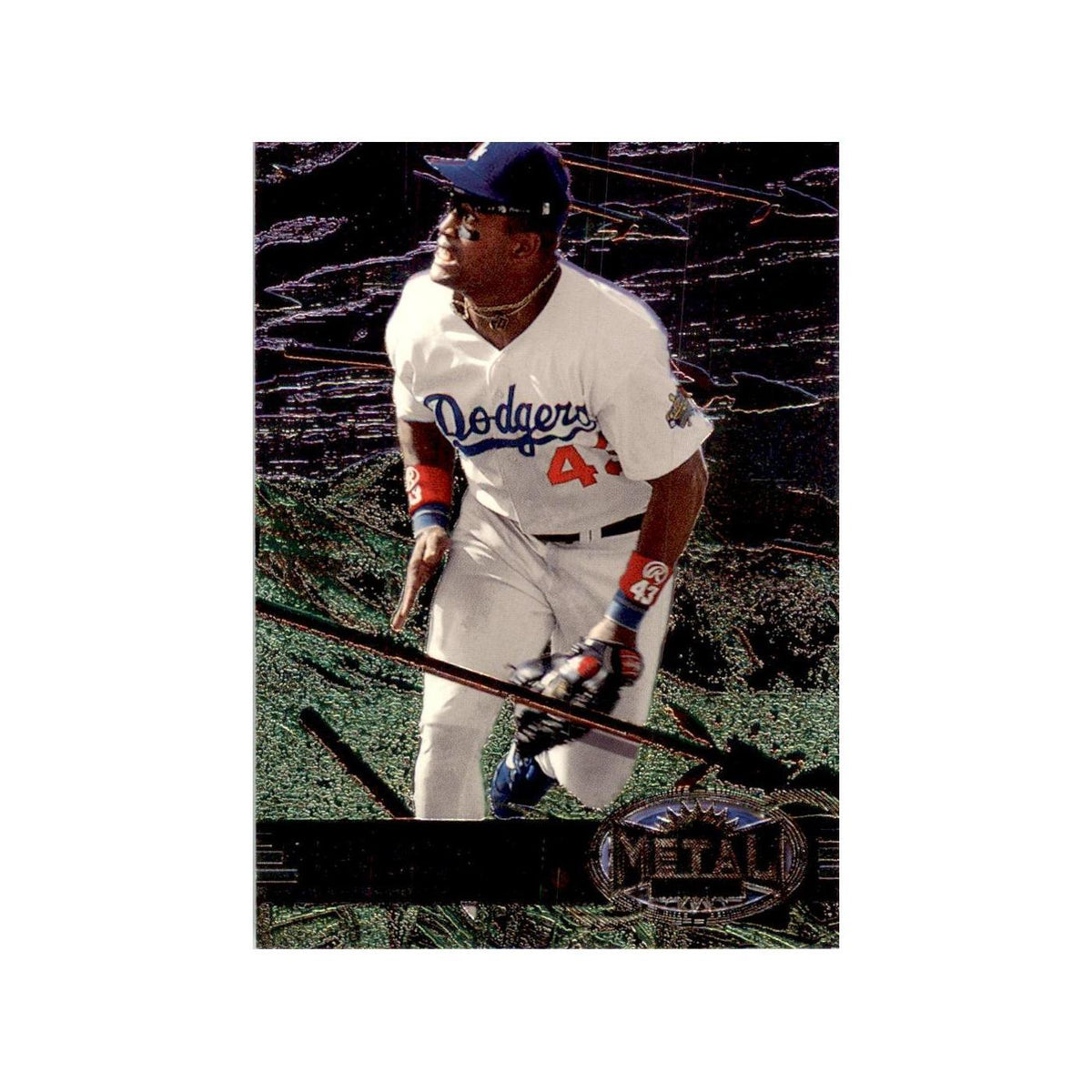 1997 Fleer Metal Universe Raul Mondesi Baseball Cards #103