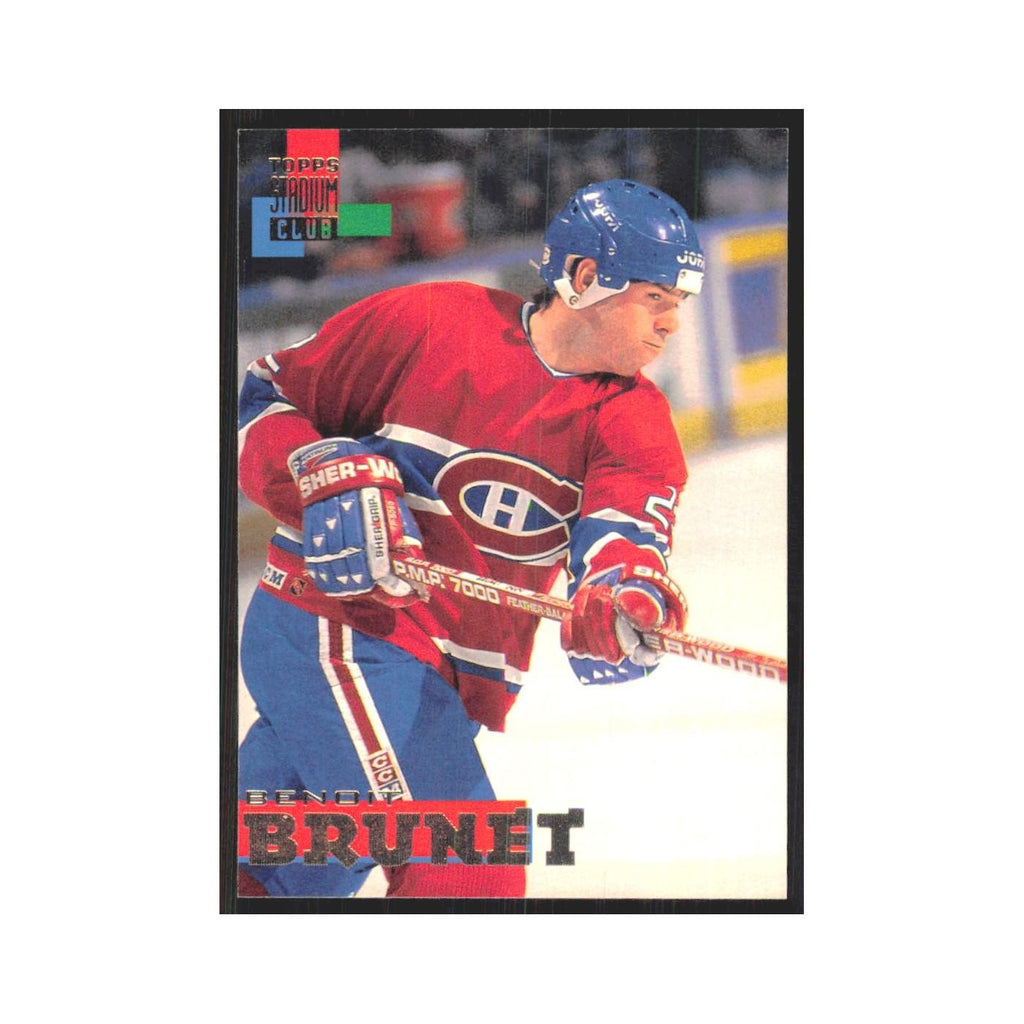 1994 Stadium Club Benoit Brunet Montreal Canadiens #227