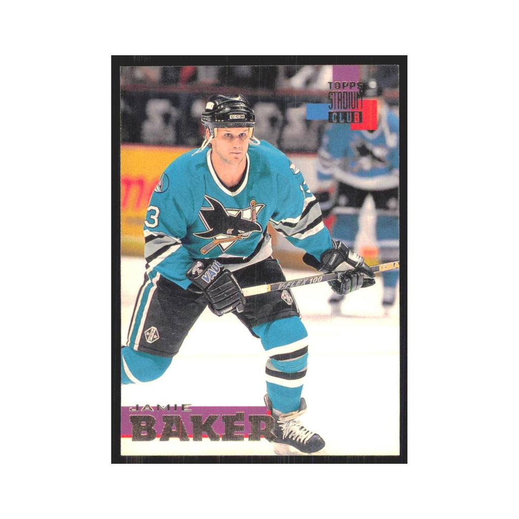 1994 Stadium Club Jamie Baker San Jose Sharks #249