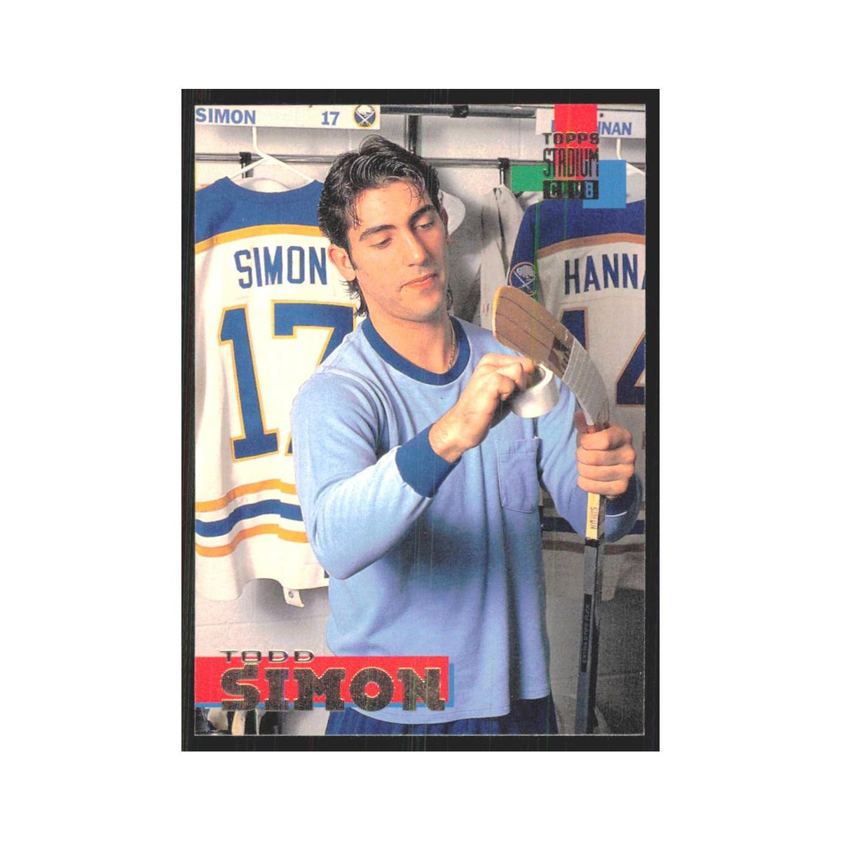1994 Stadium Club Todd Simon Buffalo Sabres #221