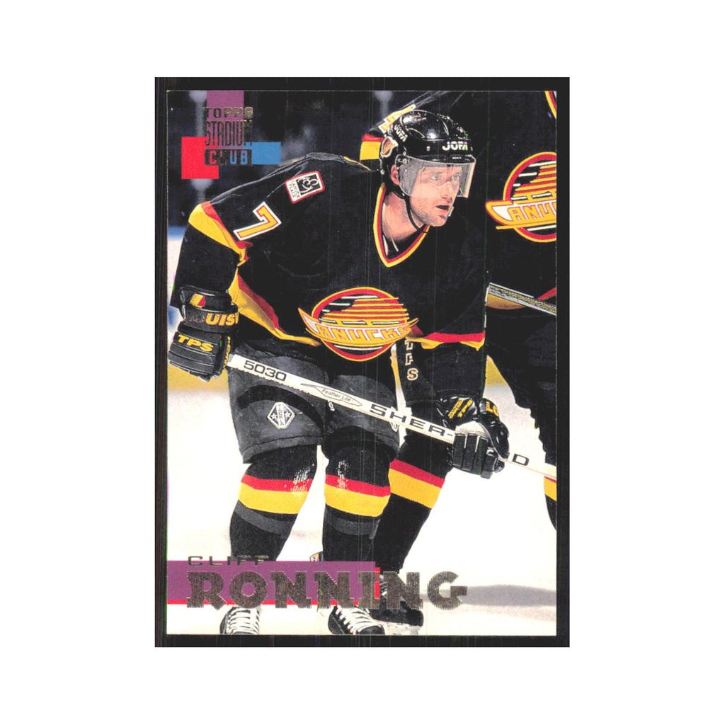 1994 Stadium Club Cliff Ronning Vancouver Canucks #200
