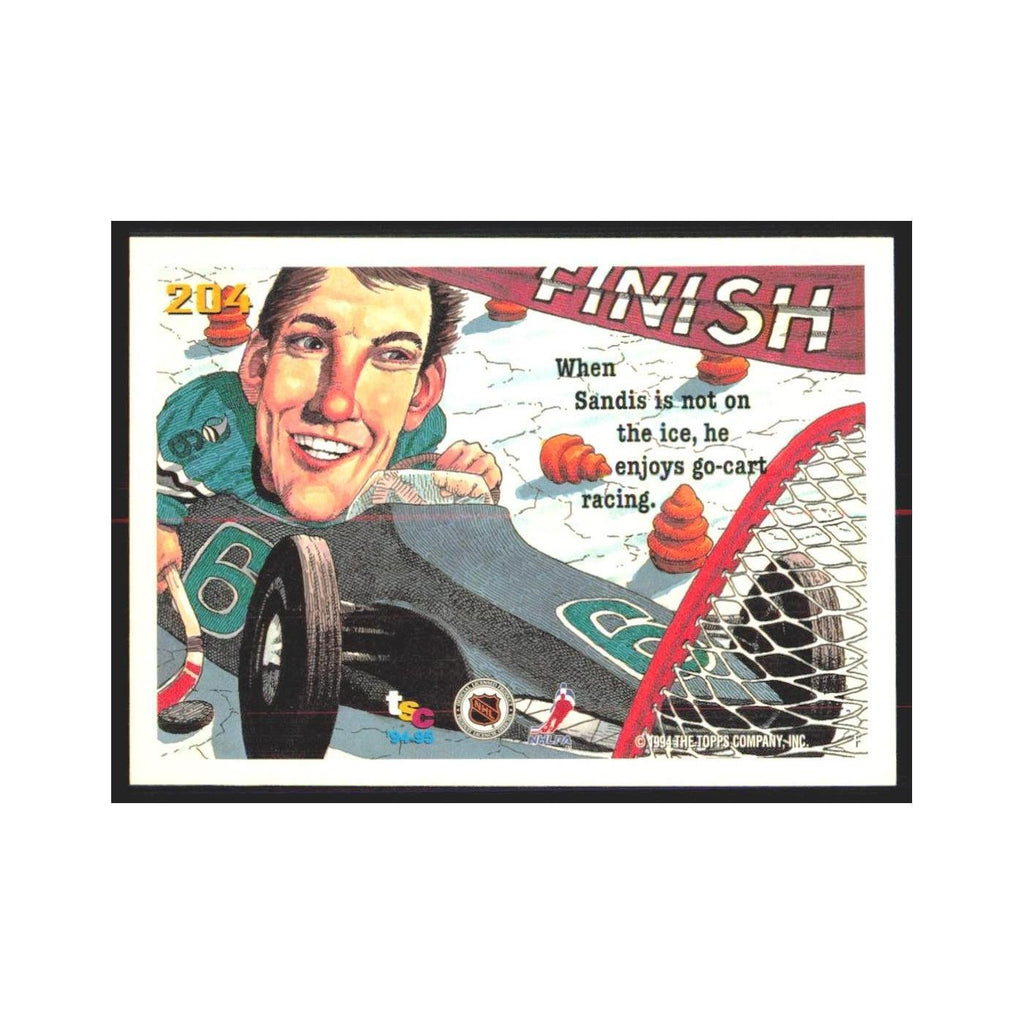 1994 Stadium Club Sandis Ozolinsh Los Angeles Sharks #204